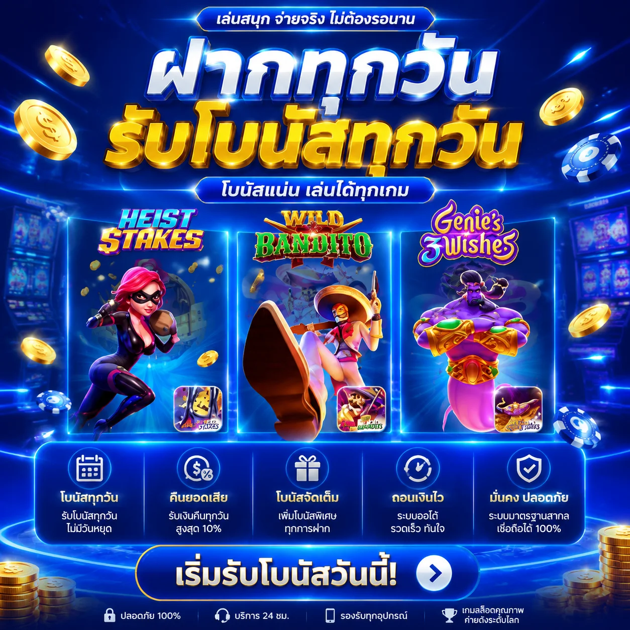 เครดิตทดลองเล่นฟรี FRENZYY888 ไม่มีวันหมด
