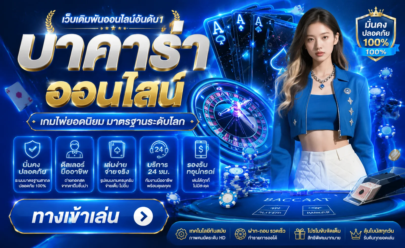 โต๊ะบาคาร่าสด FRENZYY888 พร้อมดีลเลอร์มืออาชีพ 24 ชั่วโมง